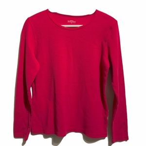 Northern Reflections Thermal Waffle Raspberry Med